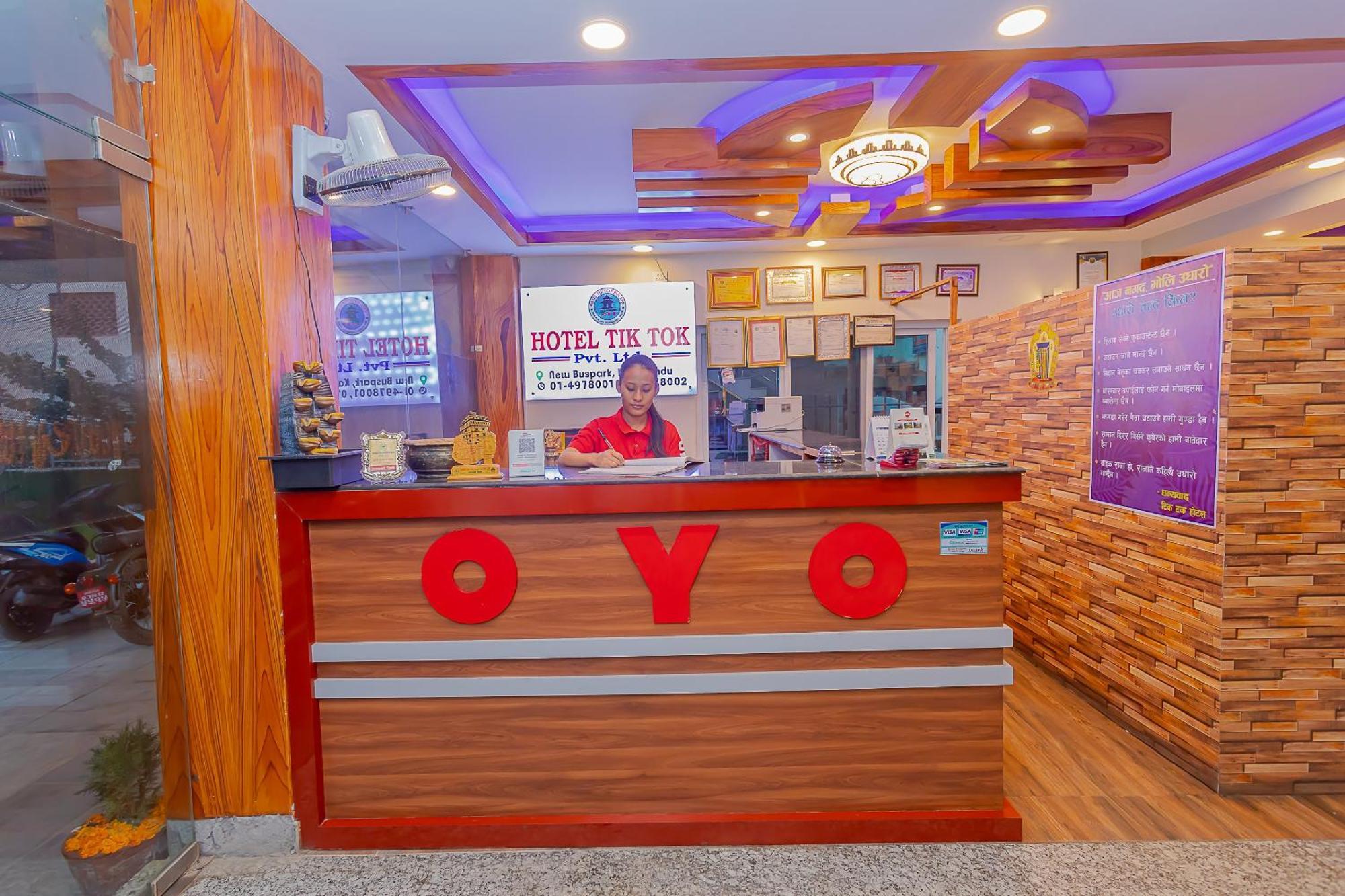Oyo 799 Hotel Tik Tok Pvt Ltd. Katmandu Kültér fotó